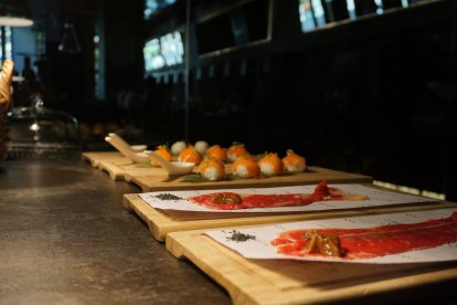 Uno de los platos del restaurante.