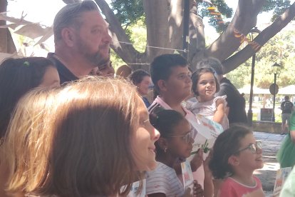 Ganadores del concurso de dibujo.