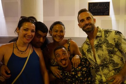 Pedro, Juan, Antonio, Carmen, Cayetano y Guadalupe.