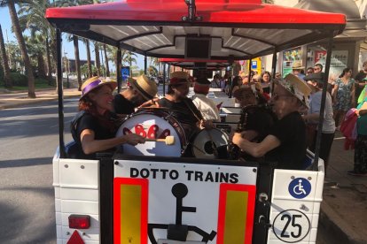 Música en vivo y en directo para animar el recorrido