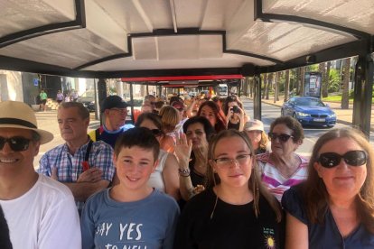 Hasta tres salidas del tren-protesta ante el aluvión de gente