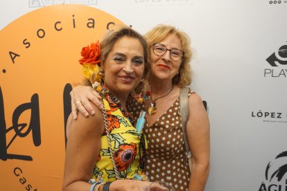 Lola Zapata y Purificación Torrecillas.