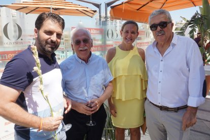 Juan Francisco Rojas, José Luis Martínez, Montserrat Cervantes y Juan Fernández.