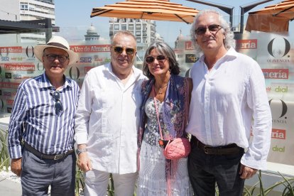 Santiago Alfonso, Pedro Manuel de la Cruz, Mari Ángeles Moreno y Manuel Vida.