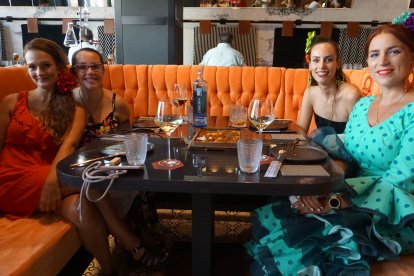 Sali Clemente, Vanessa de Haro, Fátima Góngora y Cristina Belmonte.