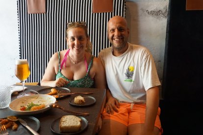 Daniel Pérez y Carmen Vique.