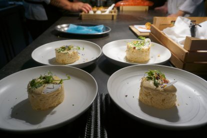 Los sabrosos platos.