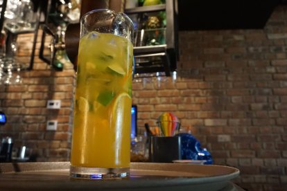 Una bebida refrescante.