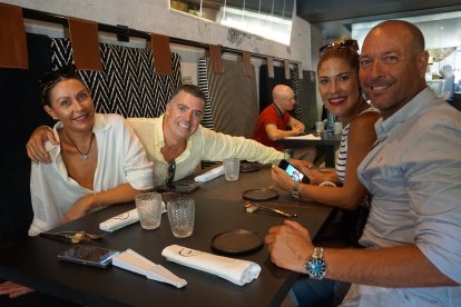 Ana García, Manu Ferrer, Pedro Giner y María José Solvas.