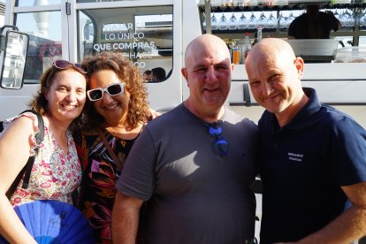 Loli, Rafa, Toñi y David.