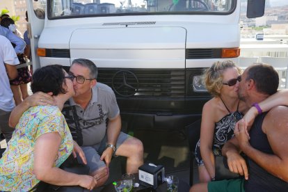 Pablo Peregrina, Mari Carmen Martín, Marga Lledo y Sergio Gil.