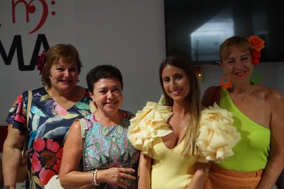 María Luisa, Ana, Carmen e Inma.