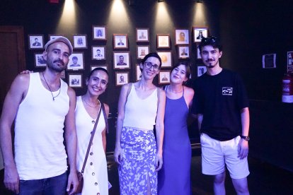 David, Mery, Maerta, Francisco y Silvia.