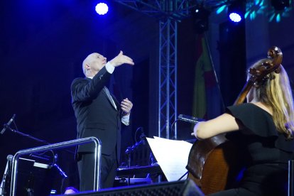 Concierto de la OCAL en la Feria 2023 con la soprano Leonor Bonilla como solista.