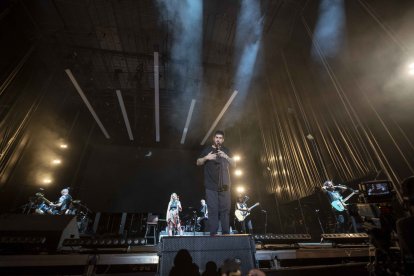 Melendi triunfó en la Feria de Almería.