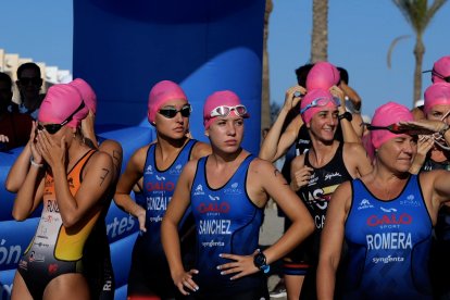 Muchos nivel en la prueba femenina.