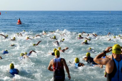 El sector de la natación fue brillante.