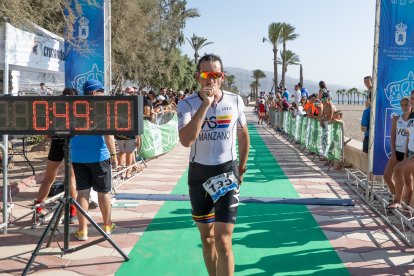 Marcando un gran tiempo.