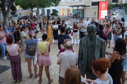 Concentración en la Puerta de Purchena.