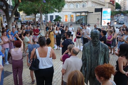 Concentración en la Puerta de Purchena.