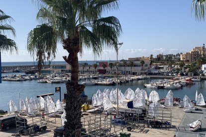 Todo preparado para competir.