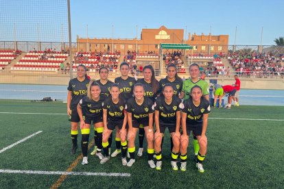 El once del Almería.