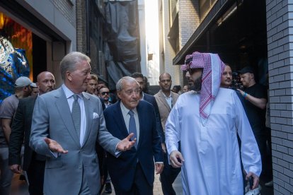 Paseando bien acompañado.