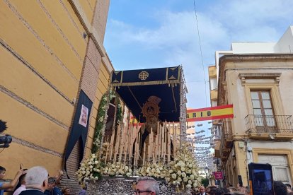 Nuestra Señora de los Dolores en la calle Ricardos.