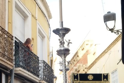 Los Dolores del Sepulcro, en la calle de las Tiendas. Foto de Boni Blanco.
