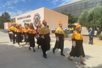 Doctores de las diferentes facultades de la UAL.
