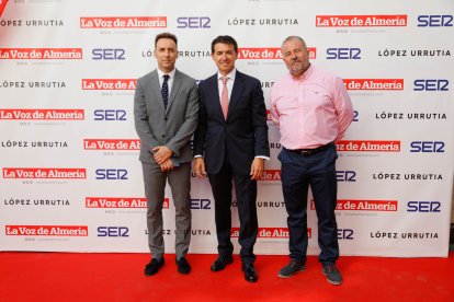 Ricardo Céspedes, Rodrigo López-Urrutia y Antonio Mulero.