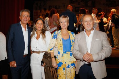 Kiko González, Eva González Juan Manuel Rodríguez y Encarni Castellón.