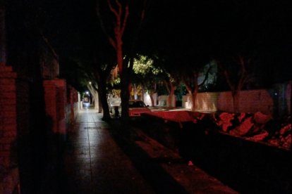 Calle América, en Ciudad Jardín.