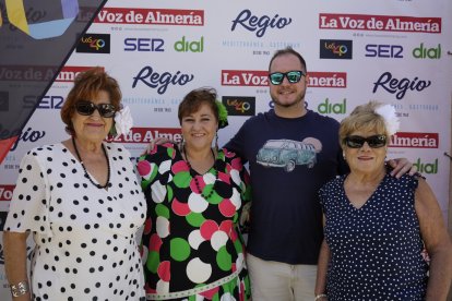 Paquita Cañadas, Sandra Martín, Juanma Vizcaíno y María Jesus Cazorla.