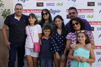 La familia Enríquez disfruta de estos días festivos en Vera.
