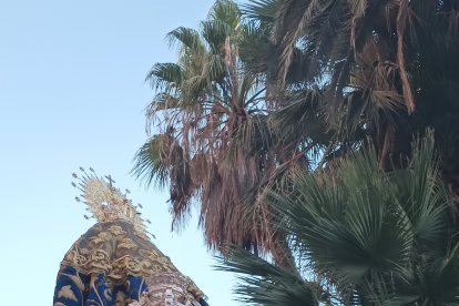 La Merced, inédita: sin palio y en la plaza Bendicho.