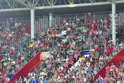 Una afición de Primera División.