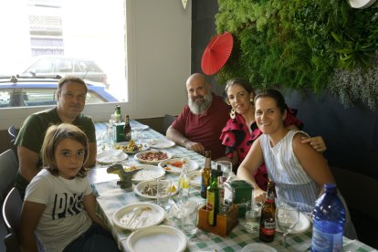 La familia Garrido Flores.