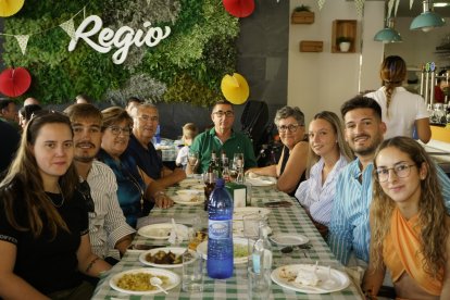 La familia Pérez Simón.