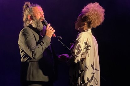 José Luis Jaén y Virginia Alves, en el Apolo.
