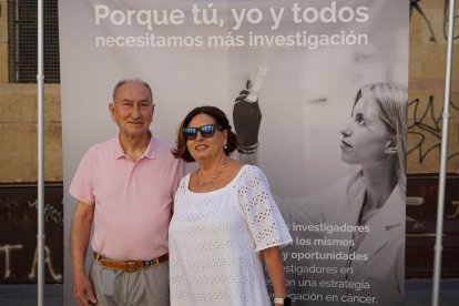 Acto de la AECC en la capital almeriense.