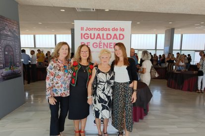 Carmen, Piedad, María Jesús y Encarnación.