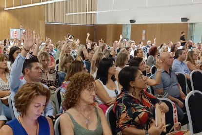 Las conferencias fueron interactivas, con frecuentes participaciones entre el público y las ponentes.