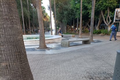 Hueco generado por una luminaria