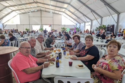 Manolita de Alicante acudió hasta Pulpí para vivir su feria  con sus amigos pulpileñios.