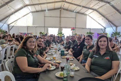 Trabajadoras de Agrupa Pulpí.