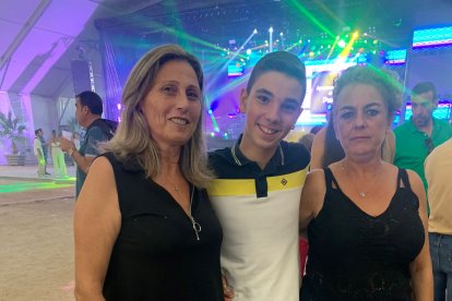 Marina, Álvaro y Águeda.