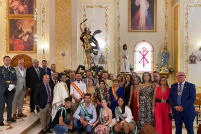 Santa Misa en honor a San Miguel.