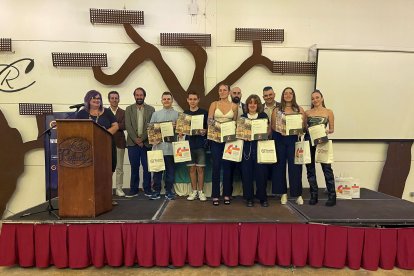 Alumnos con el certificado B2.