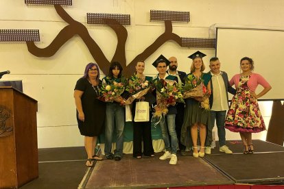 Alumnos con el certificado C2.